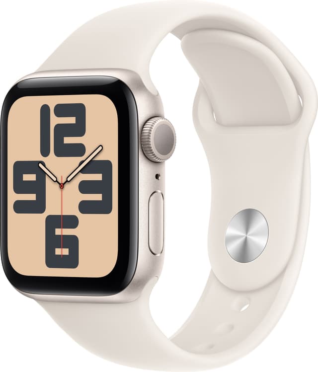 Apple Watch SE 2nd Gen 40mm GPS (Starlight Alu/Starlight sportband S/M)