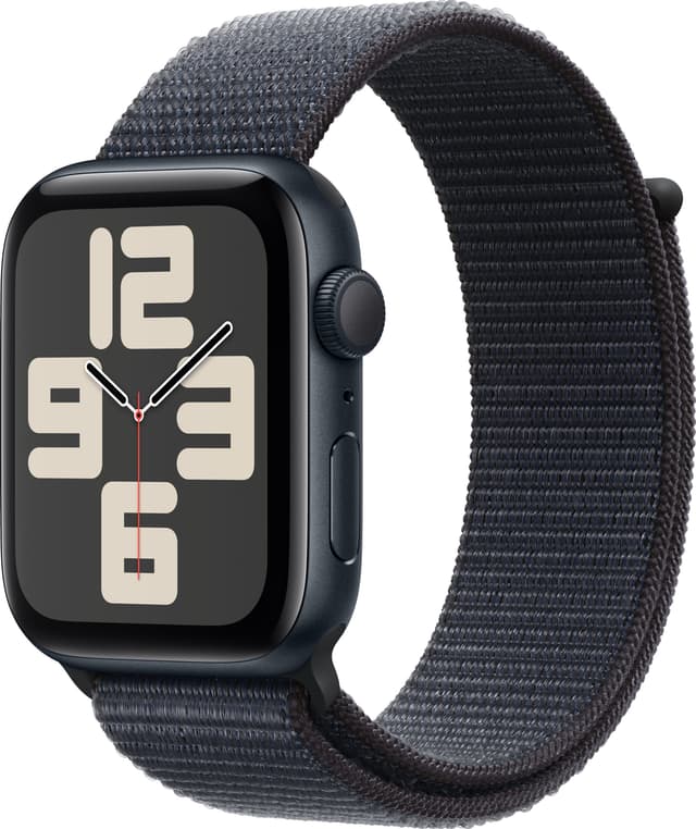 Apple Watch SE 2nd Gen 44mm LTE (Midnatt Alu/Blekk sport loop)
