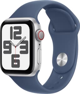 Apple Watch SE 2nd Gen 40mm LTE (Silver Alu/Denim sportband S/M)