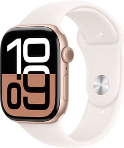 Demo Apple Watch S10 46mm GPS (Rosegull/Svak Rosa Sport Band) S/M