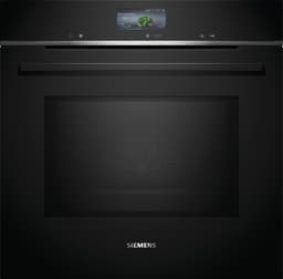 Siemens iQ700 Innbyggingsovn med mikro HM736G1B1 (sort)