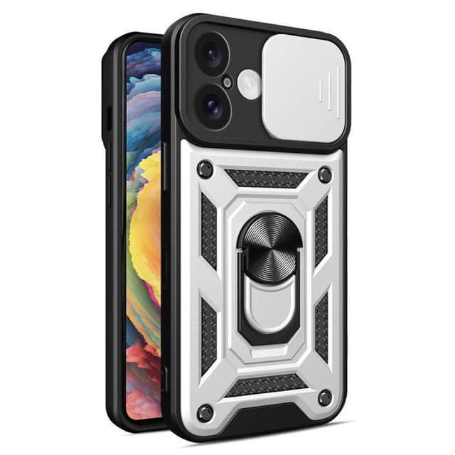Jazz 3i1 cover iPhone 16 Plus - Sølv