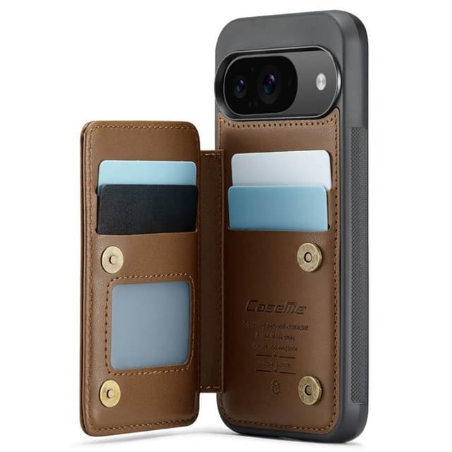 CaseMe puhelimenkotelo C22 Google Pixel 9 - Ruskea