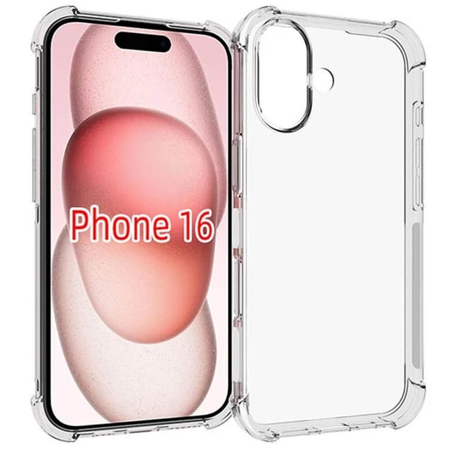 Shockproof silikon skal iPhone 16