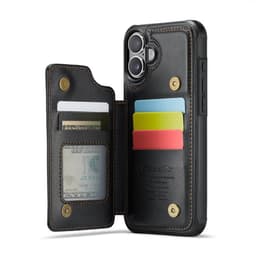 CaseMe puhelimenkotelo C22 iPhone 16 - Musta