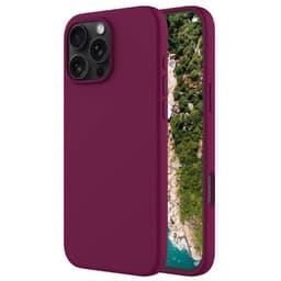 Liquid silikonikuori iPhone 16 Pro Max - True Berry