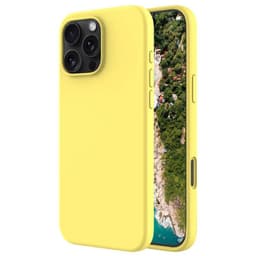 Liquid silikone cover iPhone 16 Pro Max - Canary Yellow