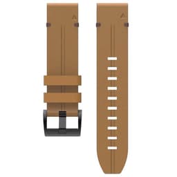 Nail nahka kellon ranneke easyfit Garmin Fenix 7S Pro - Sandstone