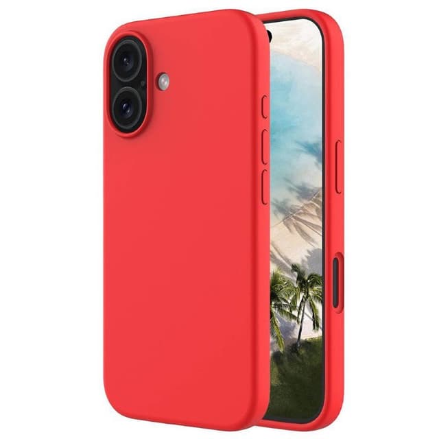 Liquid silikon deksel iPhone 16 - China Red