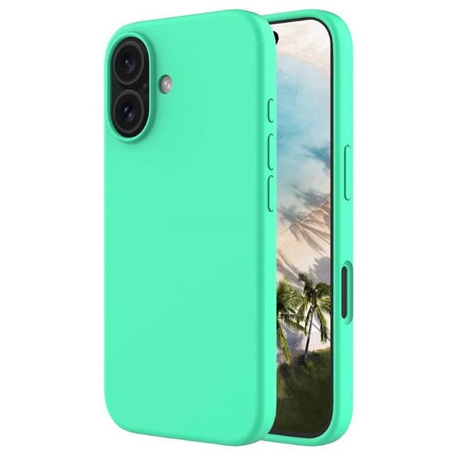 Liquid silikon deksel iPhone 16 - Spearmint