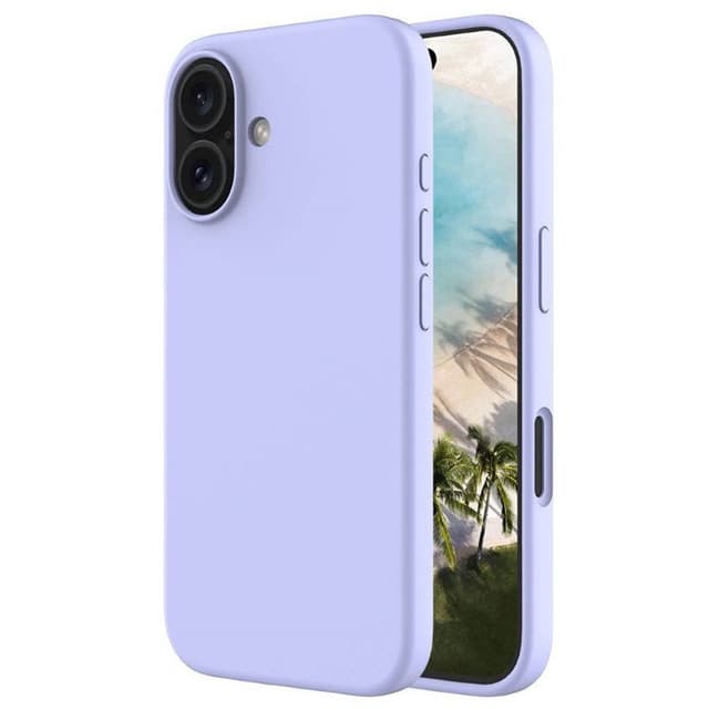 Liquid silikon skal iPhone 16 Plus - Pale Purple