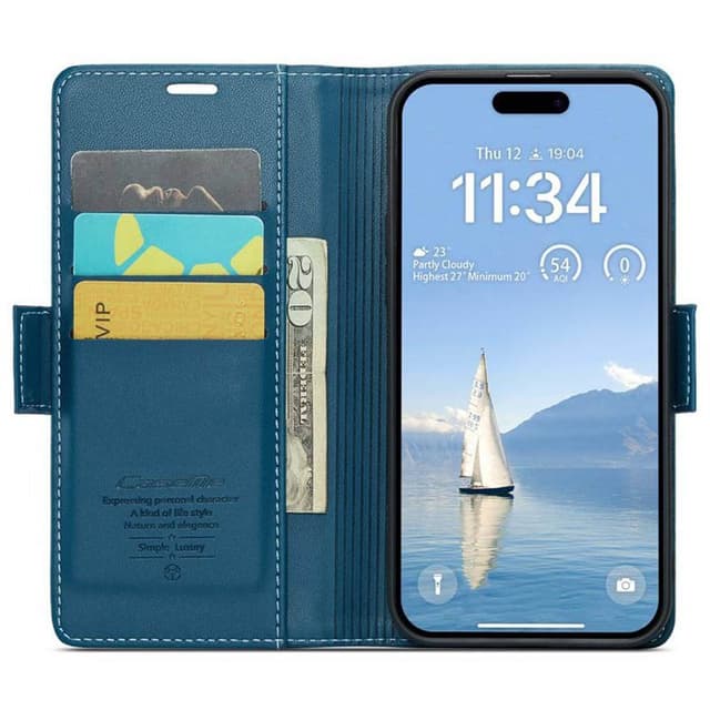 CaseMe mobildeksel 023 iPhone 16 Pro - Blå