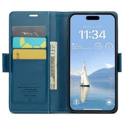CaseMe mobildeksel 023 iPhone 16 Plus - Blå