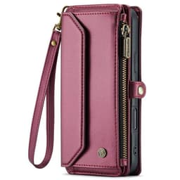 CaseMe mobilfodral C36 iPhone 16 Plus - Vinröd