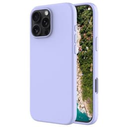 Liquid silikon skal iPhone 16 Pro - Pale Purple