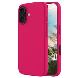 Liquid silikonikuori iPhone 16 Plus - Dragon Fruit