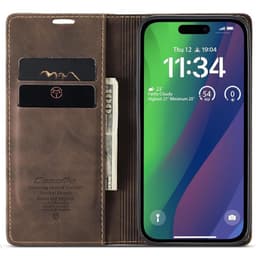 CaseMe mobilfodral 013 iPhone 16 Pro - Coffee