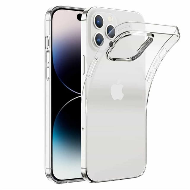 Silikon skal transparent iPhone 16 Pro Max