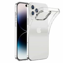 Silikonikotelo läpinäkyvä iPhone 16 Pro Max
