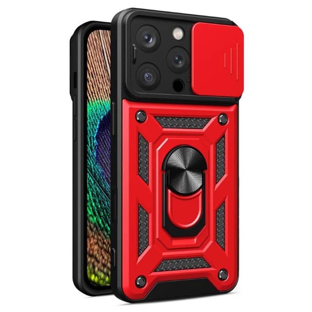 Jazz 3i1 deksel iPhone 16 Pro Max - Rød