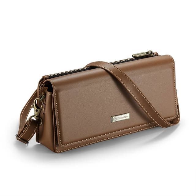 Universal mobilveske CaseMe ME30 MAX - Chestnut Oak