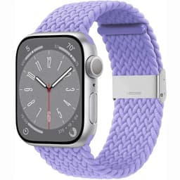 Flettet klokkereim Watch Series 10 (42mm) - Lightpurple
