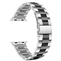 Urrem rustfrit stål Watch Series 10 (42mm) - Silver/sort
