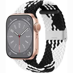 Flätat klockarmband Watch Series 10 (42mm) - Blackwhite
