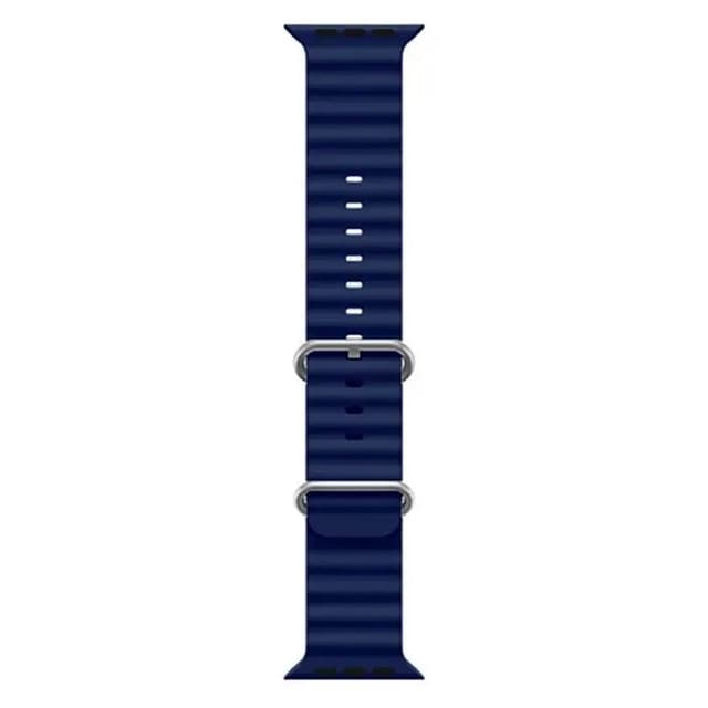 RIB klockarmband Watch Series 10 (46mm) - Mörkblå