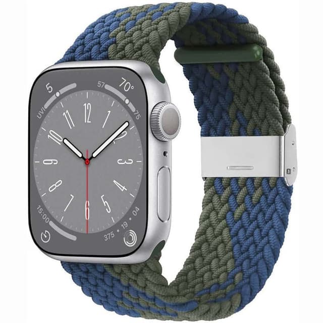 Flätat klockarmband Watch Series 10 (42mm) - Bluegreen