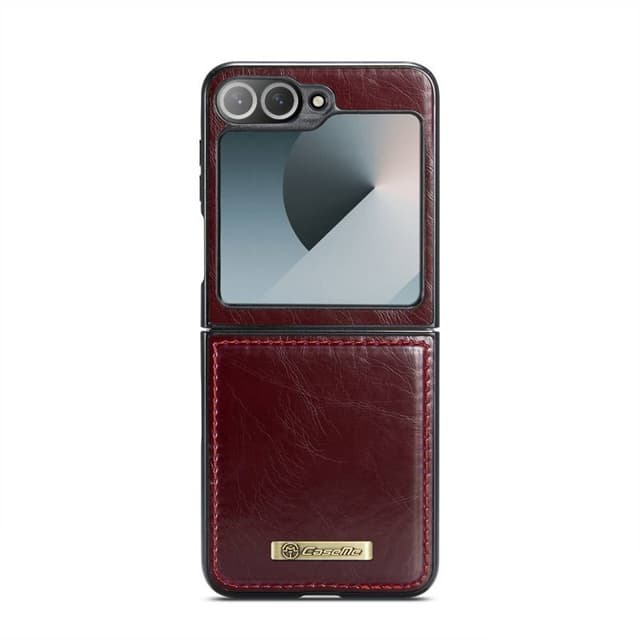 CaseMe mobilcover 003 Samsung Galaxy Z Flip 6 - Bordeaux