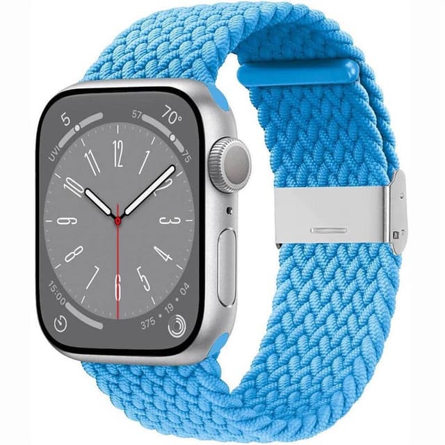Flettet Urrem Watch Series 10 (46mm) - Skyblue