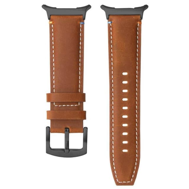 Lær BK klokkereim Samsung Galaxy Watch Ultra (47mm) - Cognac Ember