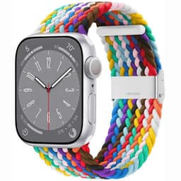 Flettet Urrem Watch Series 10 (42mm) - Pride Edition