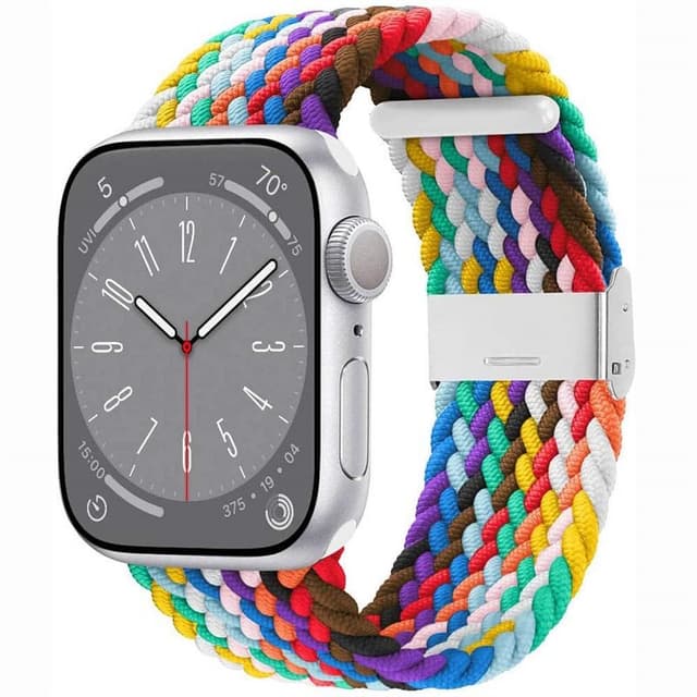 Flettet Urrem Watch Series 10 (42mm) - Pride Edition