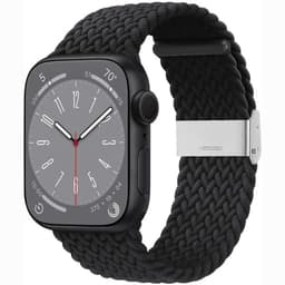 Flettet Urrem Watch Series 10 (42mm) - Black