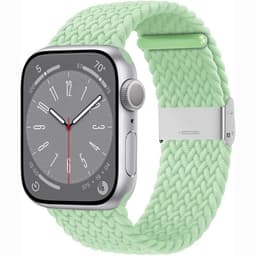 Flätat klockarmband Watch Series 10 (46mm) - Pistaschio