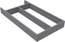 Epoq Flex skuffeinnsats for kjøkkenredskaper (antracitt)