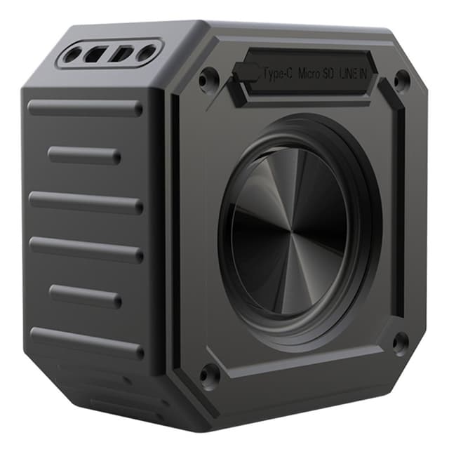 Magnetisk Bluetooth-høyttaler Golfvogn Vanntett Subwoofermikrofon