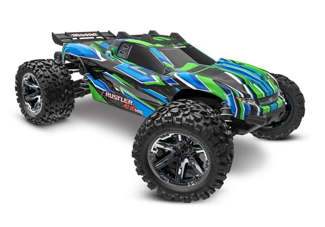 Traxxas Rustler 4x4 VXL RTR TQI TSM HD Green