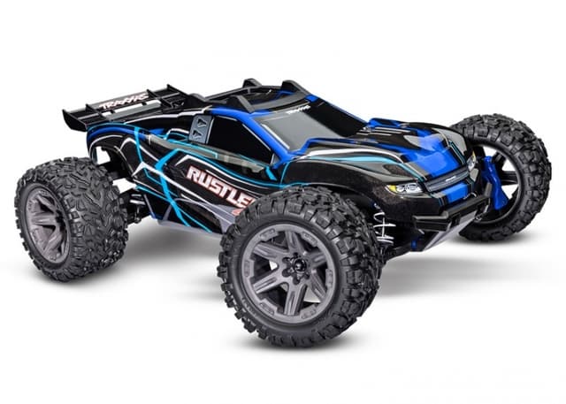 Traxxas Rustler 4x4 BL-2S RTR TQ Blue
