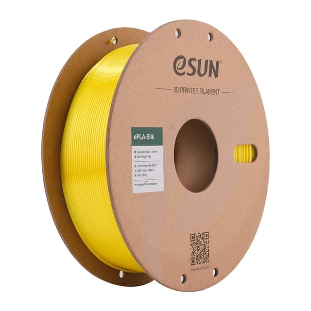 eSUN PLA-Silk 1.75mm 1kg - Yellow