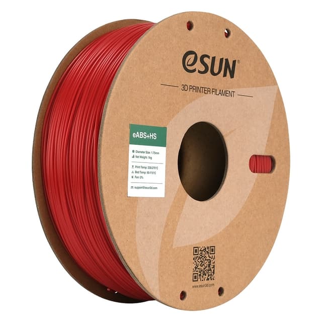 eSUN ABS+ HS 1.75mm - 1kg - Fire Engine Red