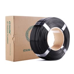 eSUN PLA+ 1.75mm Refill 1kg - Sort