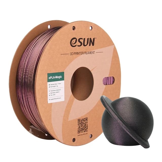 eSUN Magic 1.75 mm 1 kg - Mörk Blinkande lila