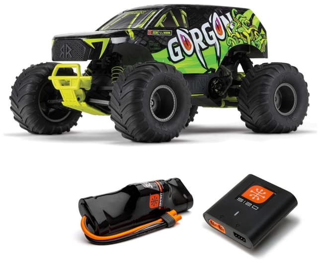 ARRMA Gorgon Mega 2WD Yellow - Komplett