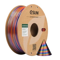 eSUN Silke Candy 1.75 mm 1 kg - Rød Guld Blå