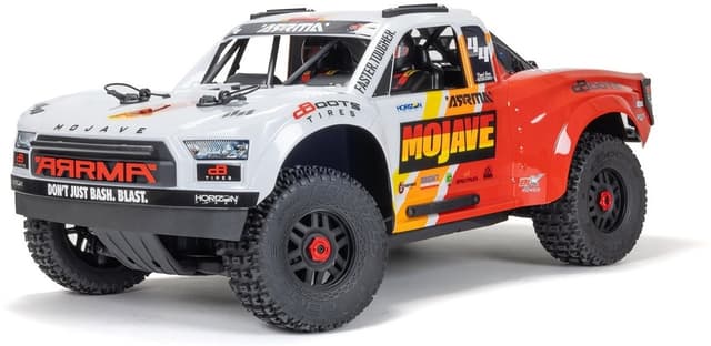ARRMA Mojave 4S 4WD Desert Truck RTR Hvit/Rød
