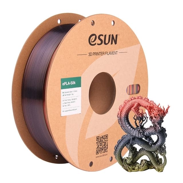 eSUN PLA-Silk Rainbow 1.75mm 1kg Morning Glow