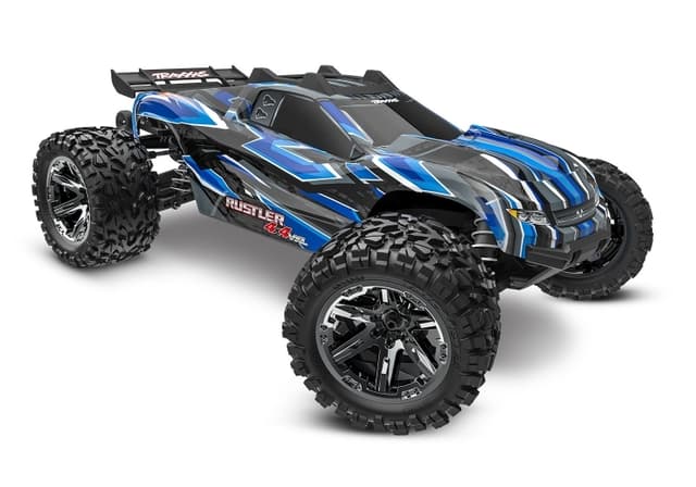 Traxxas Rustler 4x4 VXL RTR TQI TSM HD Blue